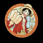 Produktbild One Piece - Ruffy Map T-Shirt schwarz