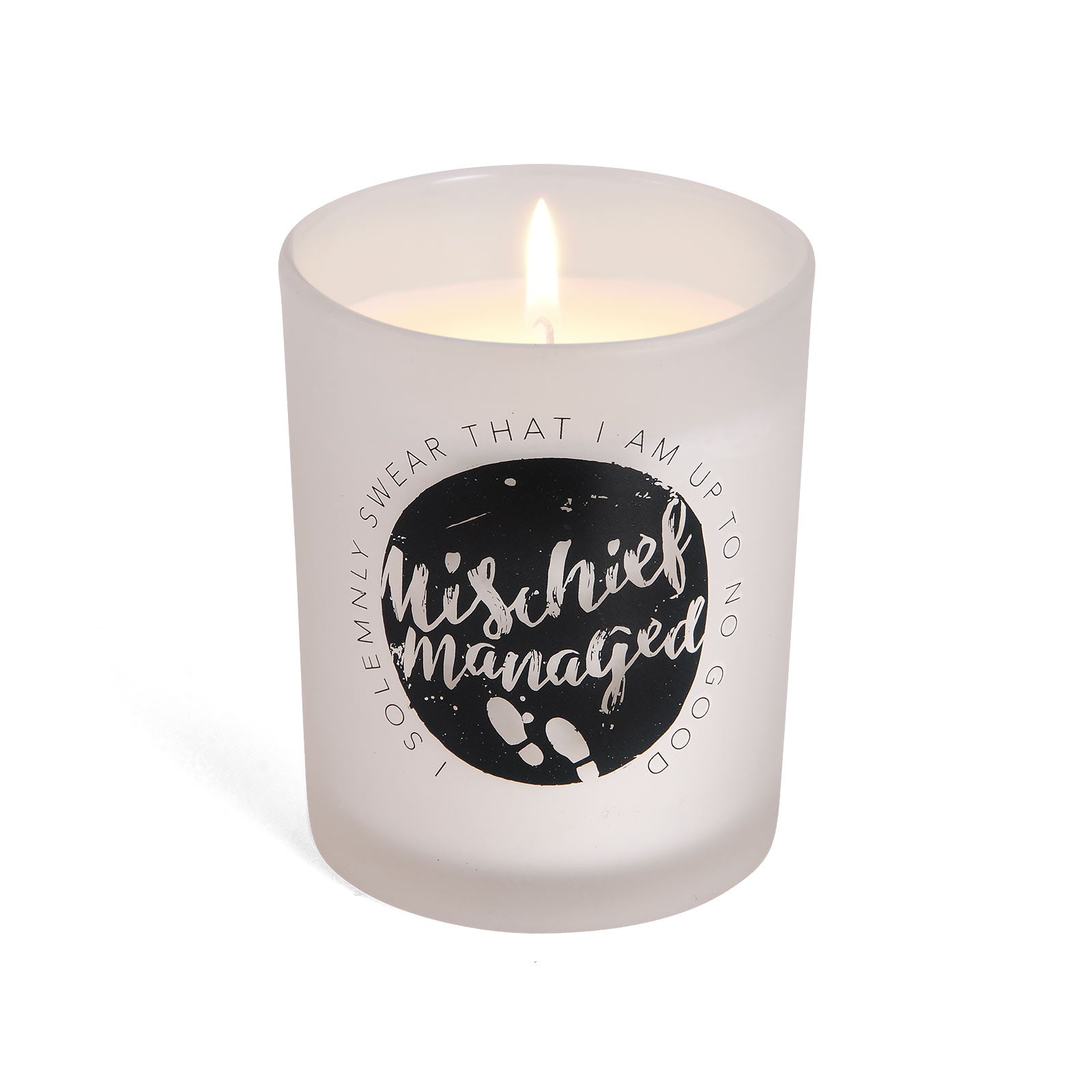 Image produit Harry Potter - Bougie Mischief Managed en verre