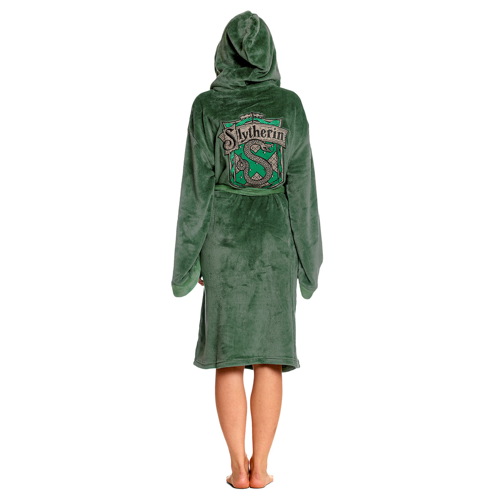 Immagine del prodotto Harry Potter - Accappatoio verde con stemma di Serpeverde