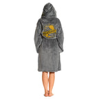 Image produit Harry Potter - Peignoir gris à écusson de Poufsouffle