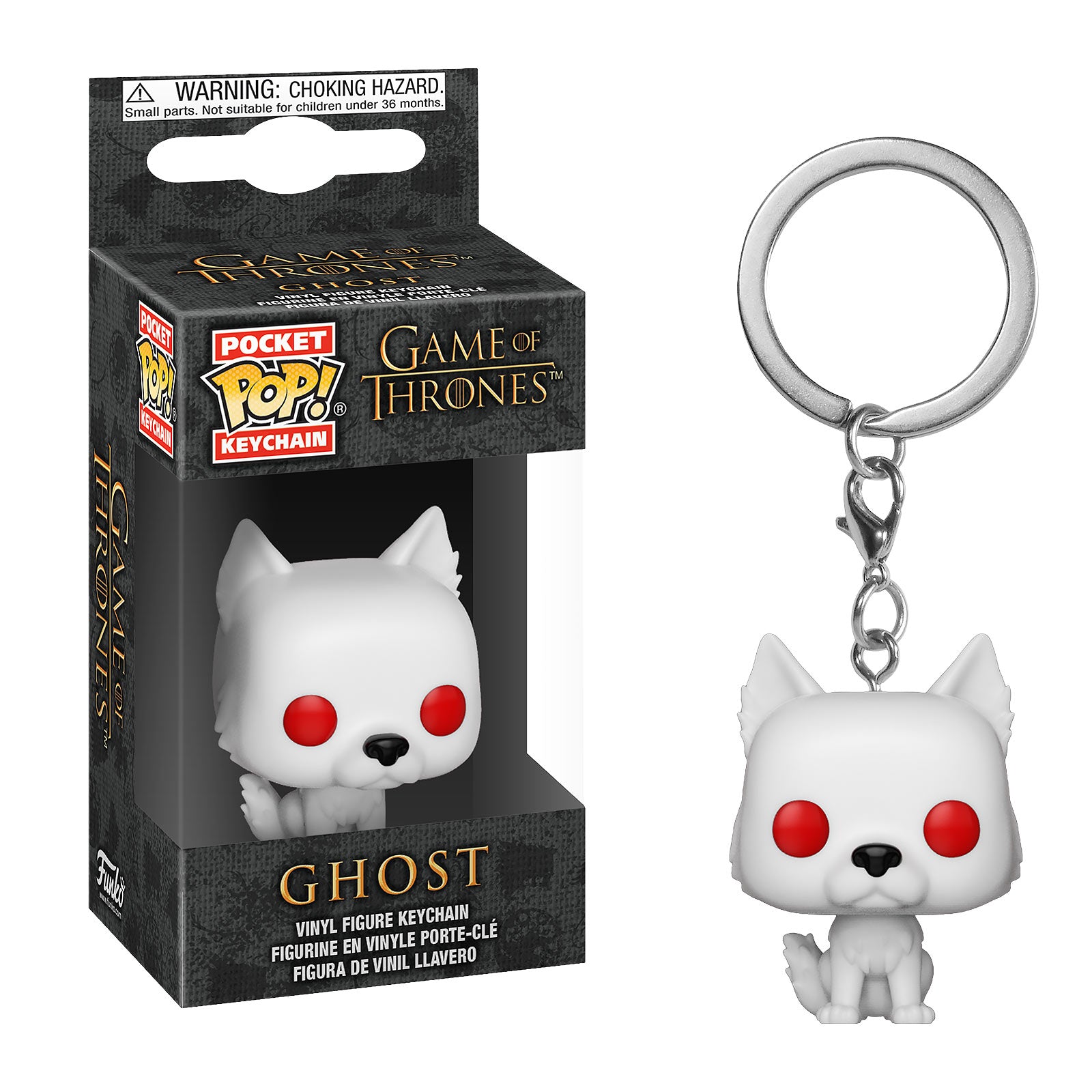 Image produit Game of Thrones - Porte-clés Funko Pop Ghost