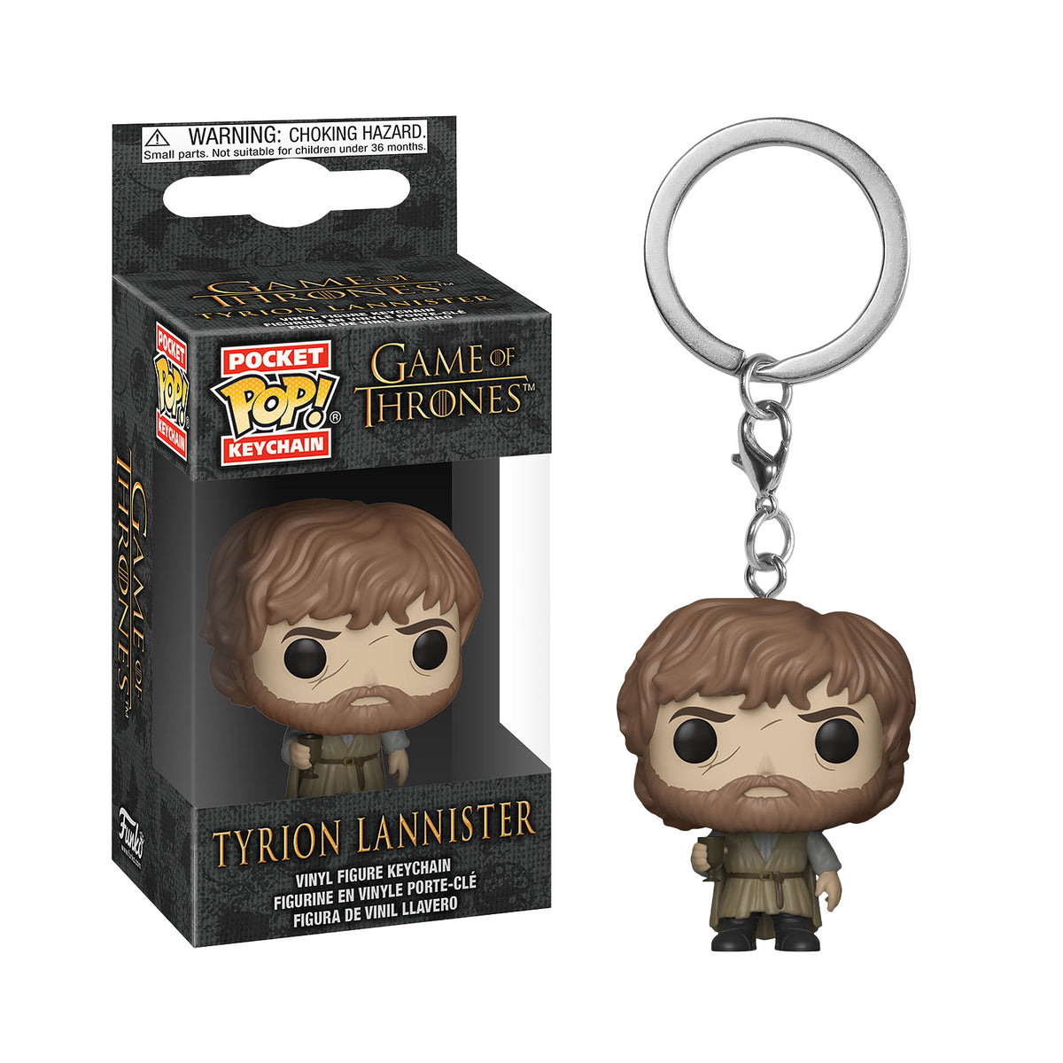 Image produit Game of Thrones - Tyrion Saison 7 Porte-clés Funko Pop