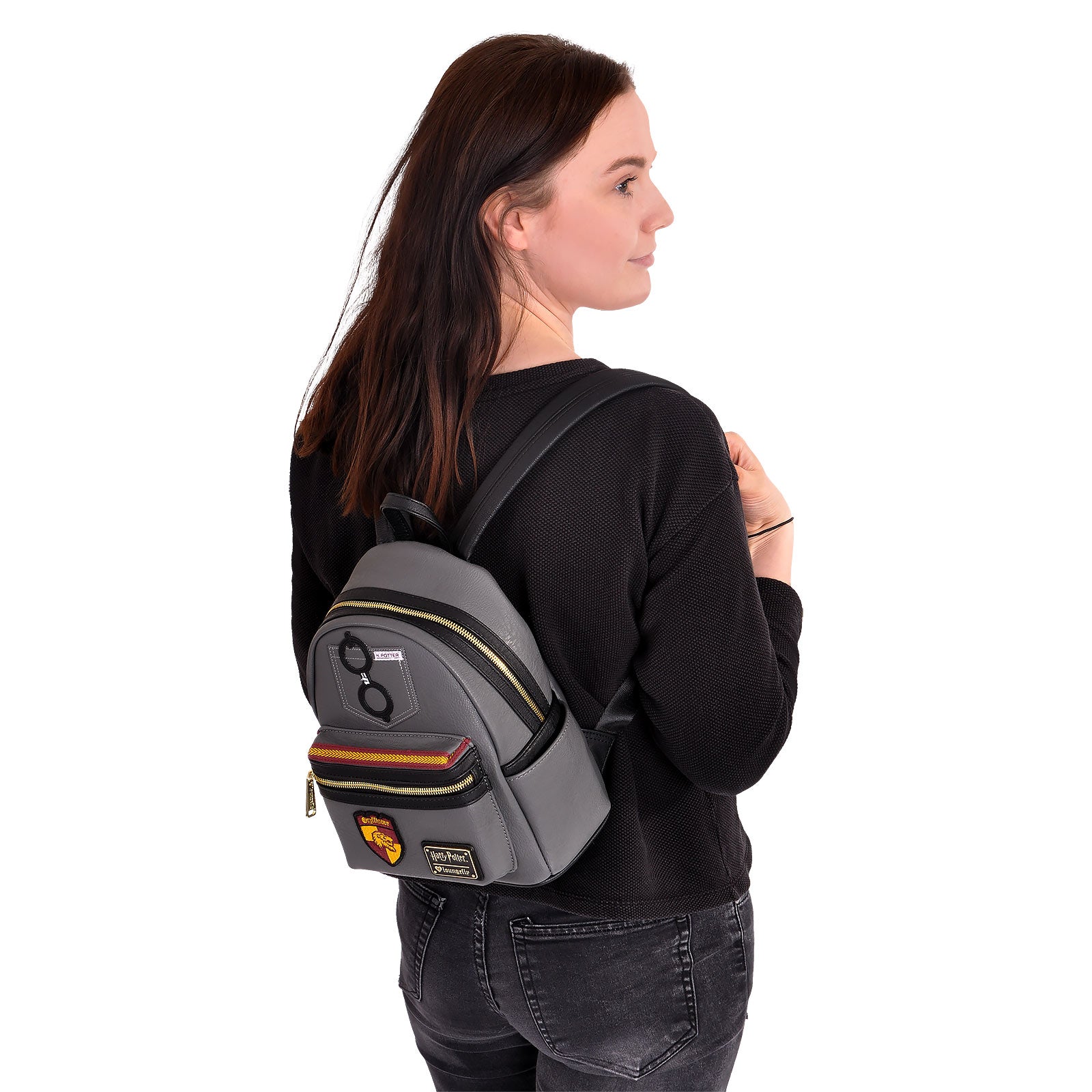 Image produit Harry Potter - Mini Sac à dos Gryffondor gris