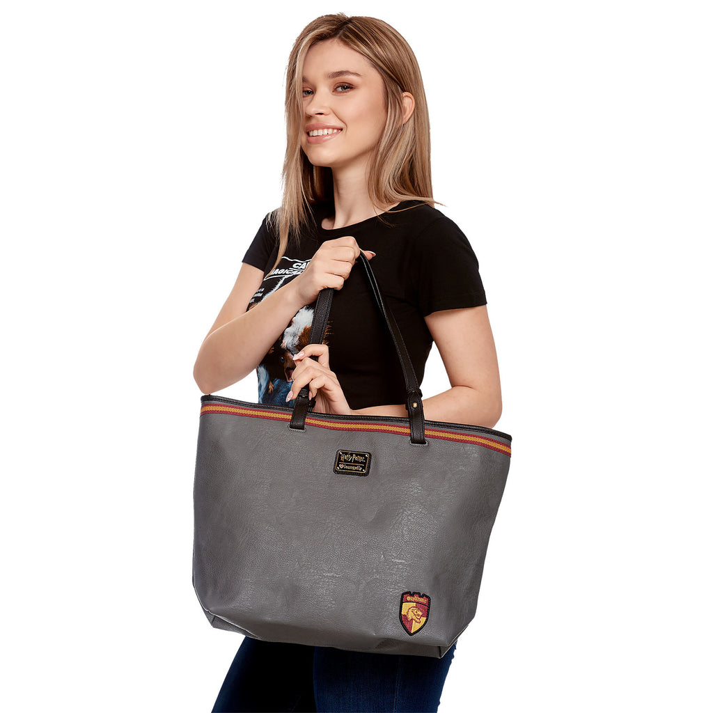 Produktbild Harry Potter - Gryffindor Shopper Tasche grau