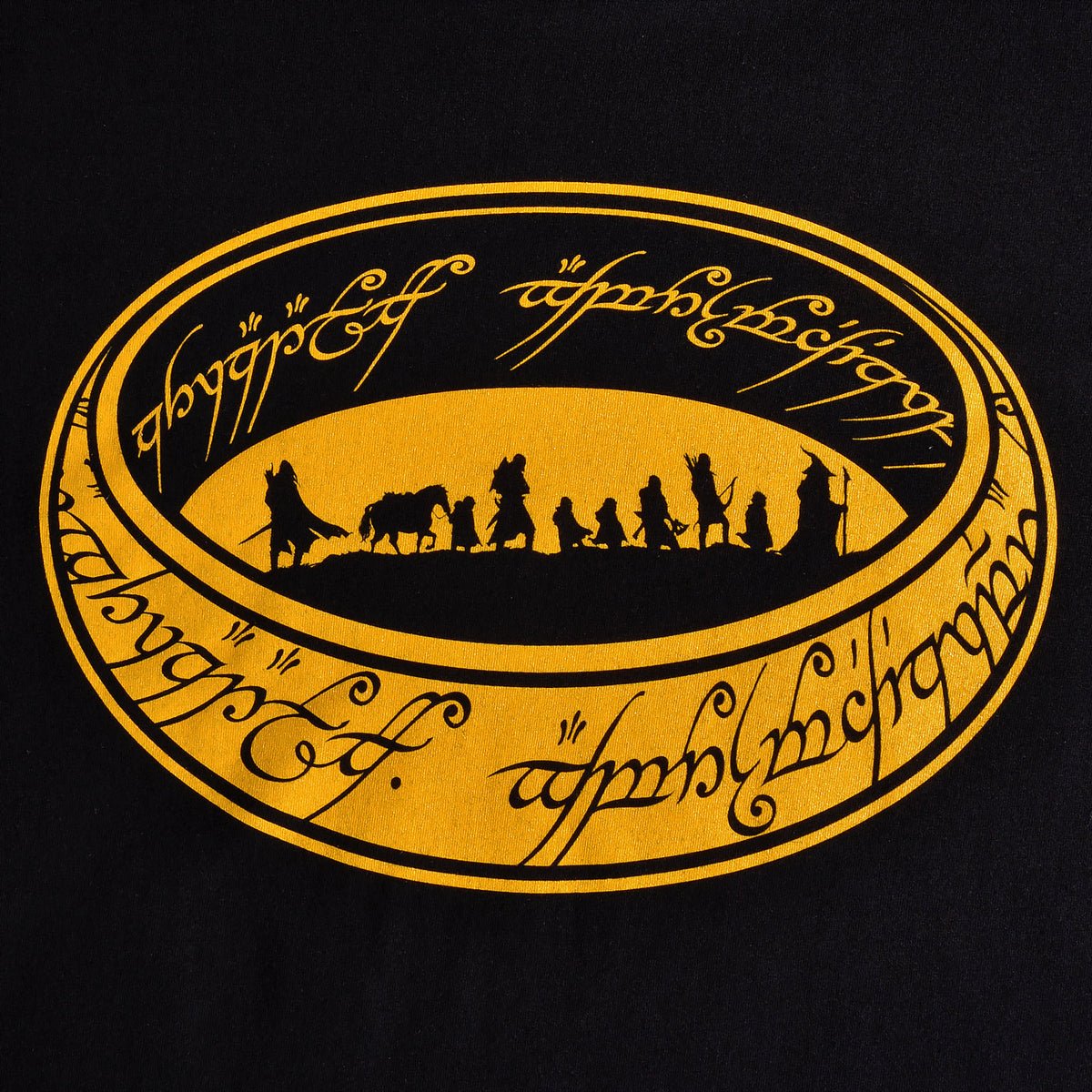 Immagine del prodotto Il Signore degli Anelli - T-shirt nera dei Compagni dell'Anello