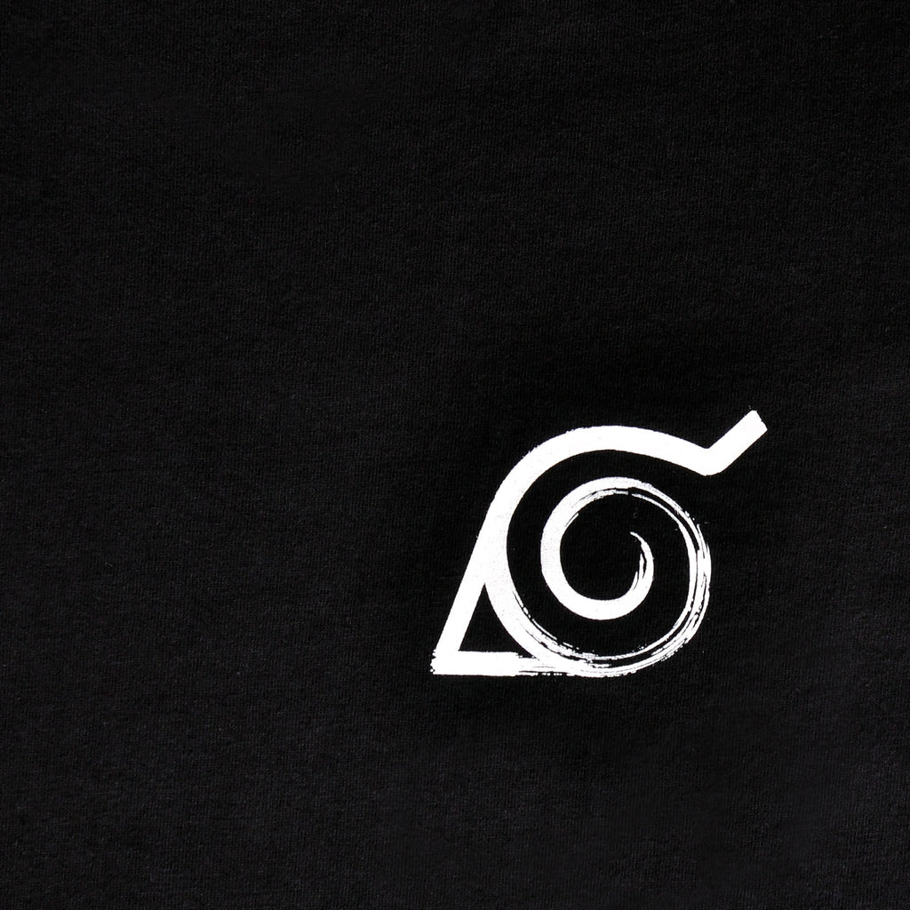 Image produit Naruto - T-shirt noir Symbole Konoha
