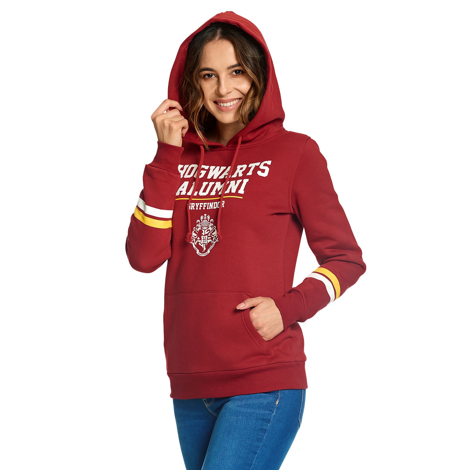 Image produit Harry Potter - Gryffondor Hogwarts Alumni Hoodie Femme Rouge