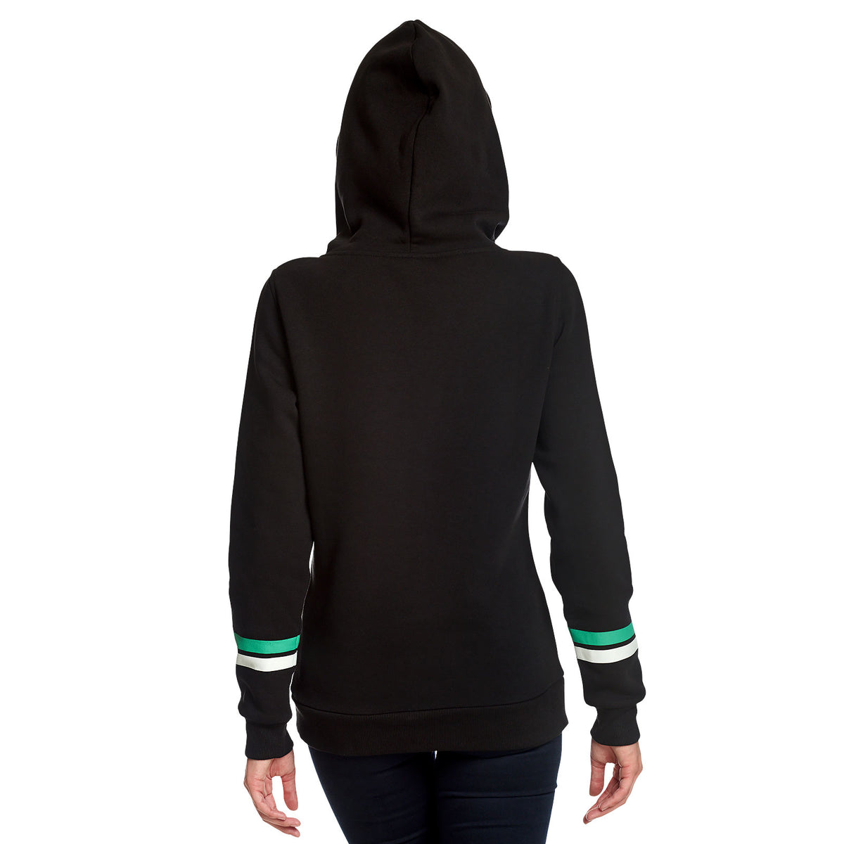 Image produit Harry Potter - Sweat à capuche Slytherin Hogwarts Alumni pour femmes en noir