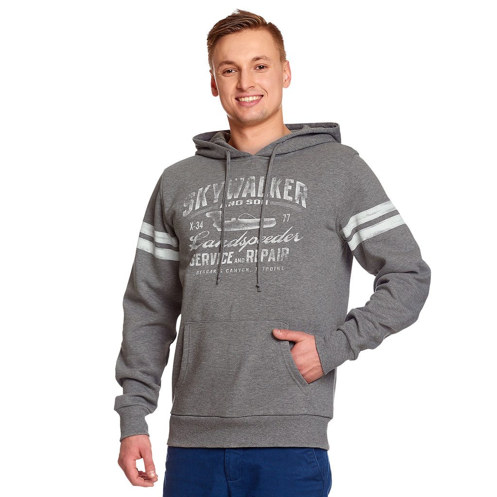 Immagine del prodotto Star Wars - Felpa con cappuccio Skywalker Landspeeder grigia