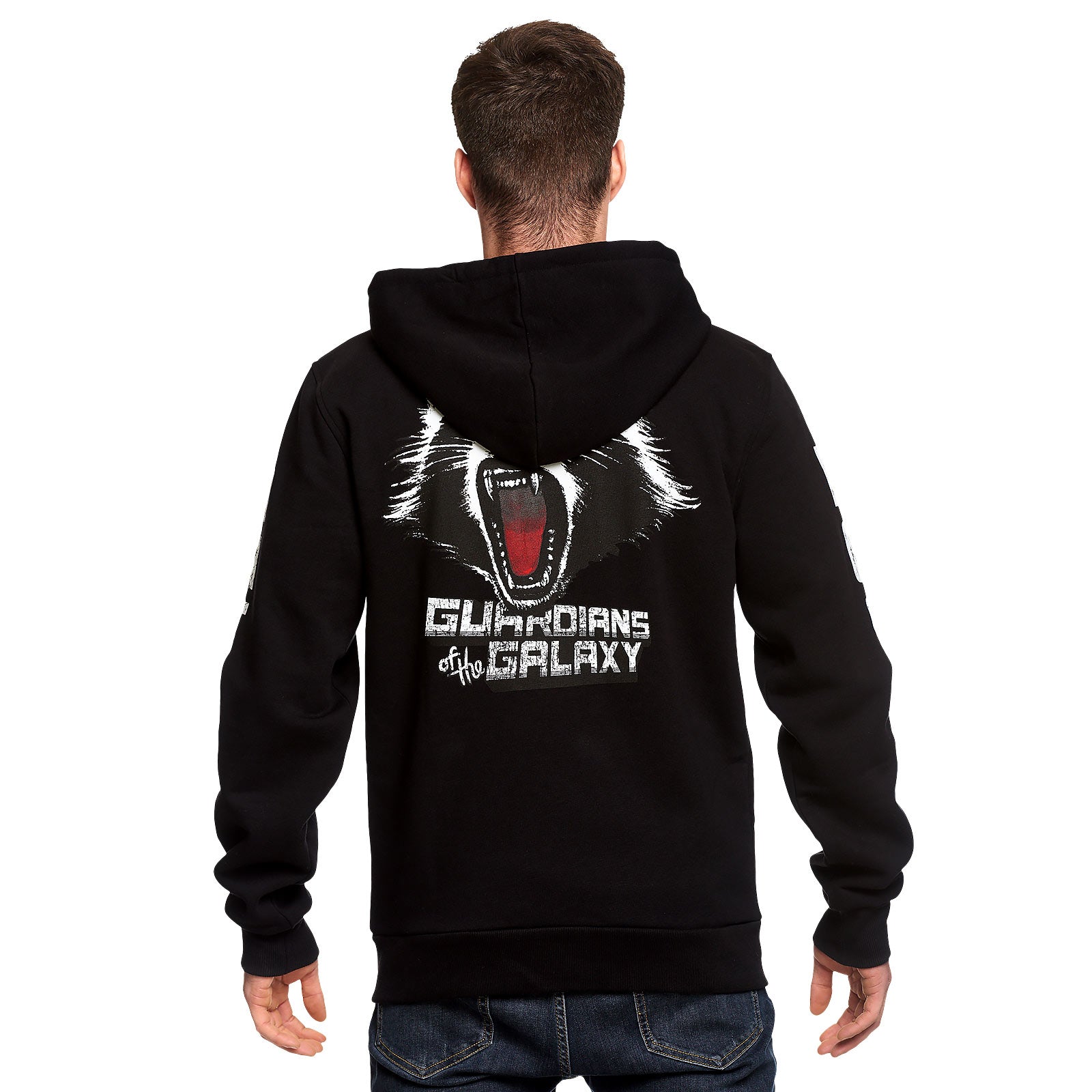 Image produit Les Gardiens de la Galaxie - Sweat à capuche Rocket Raccoon noir