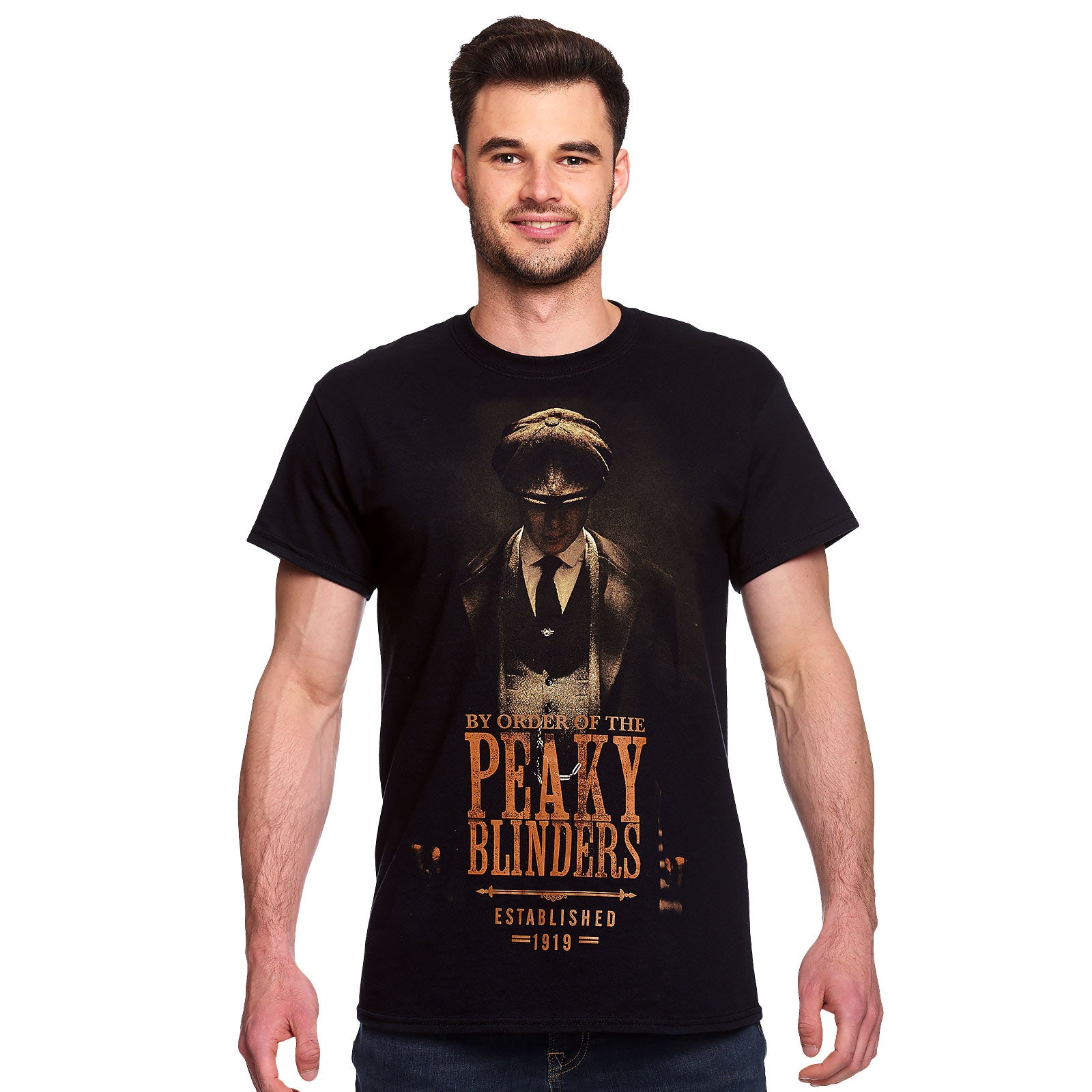 Image produit Peaky Blinders - Established 1919 t-shirt noir