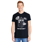 Immagine del prodotto Doctor Who - T-shirt blu Tardis Knock Knock