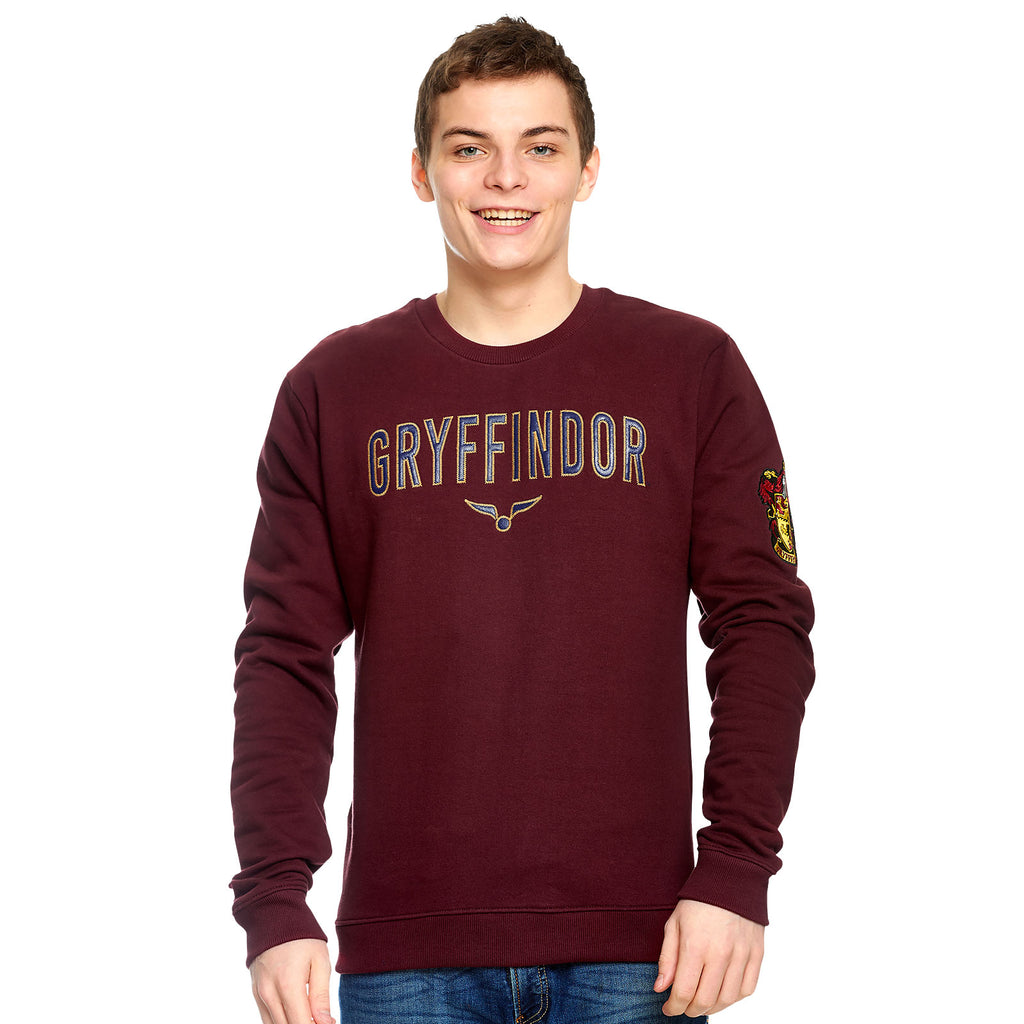 Image produit Harry Potter - Pull d'équipe Gryffondor rouge