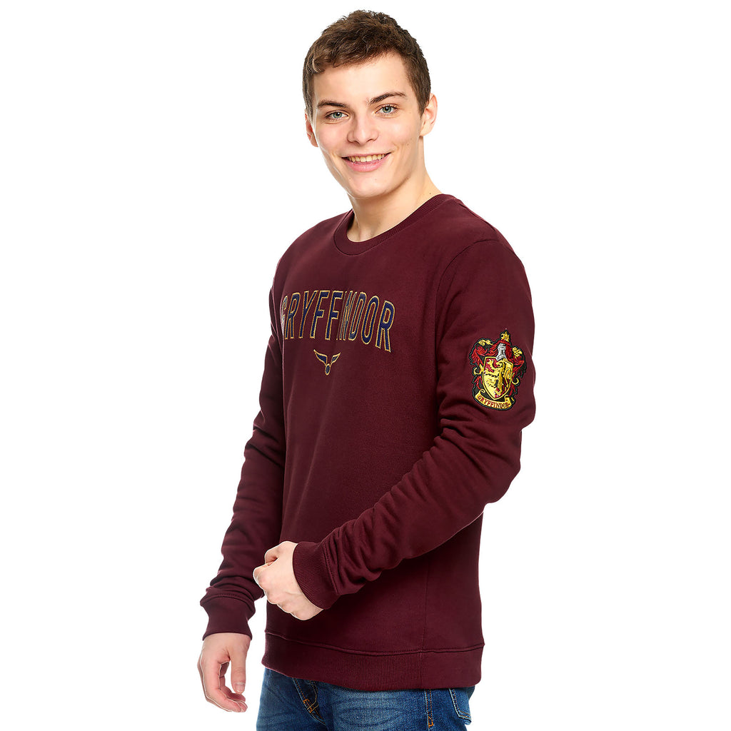 Image produit Harry Potter - Pull d'équipe Gryffondor rouge