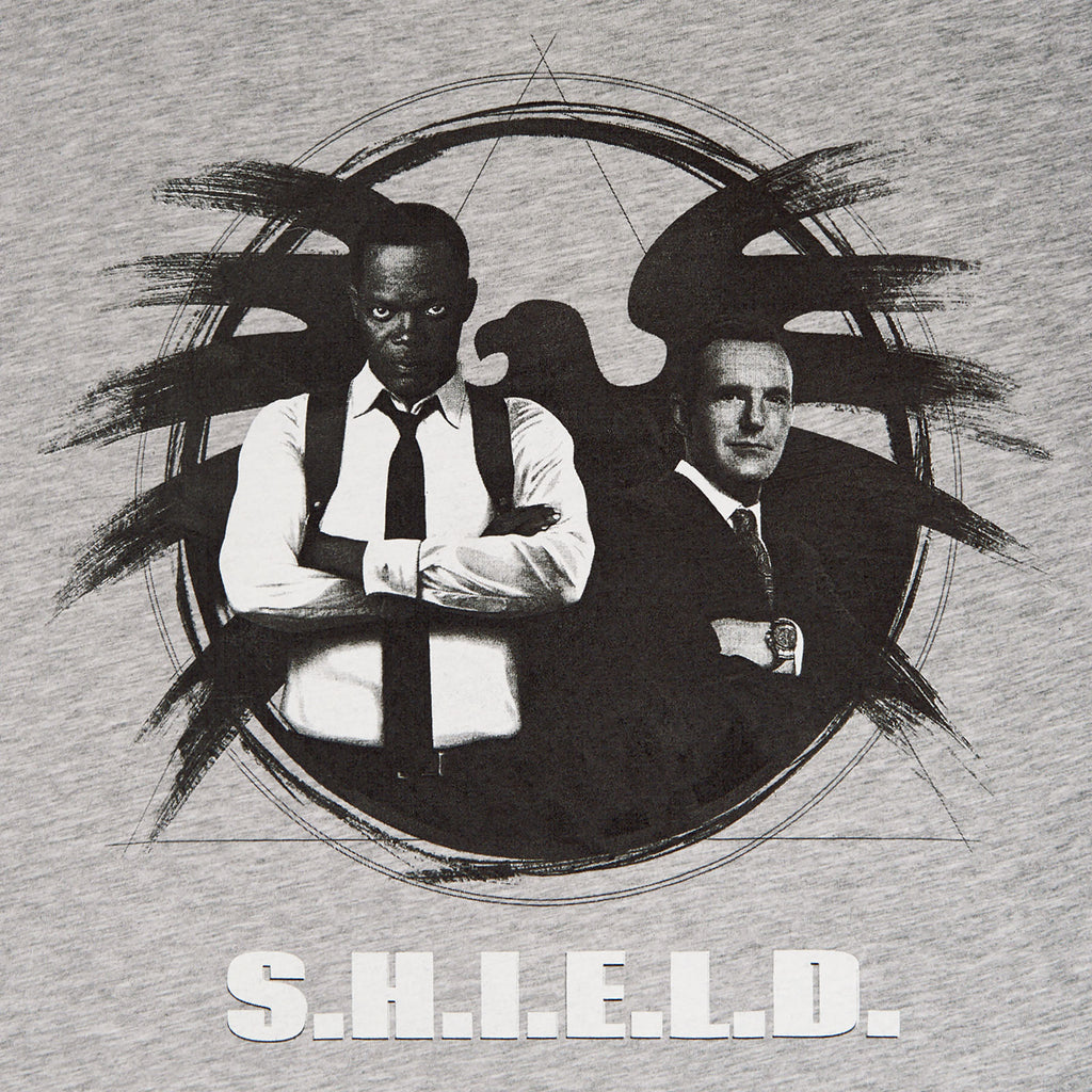 Immagine del prodotto Captain Marvel - T-shirt degli agenti S.H.I.E.L.D. grigia