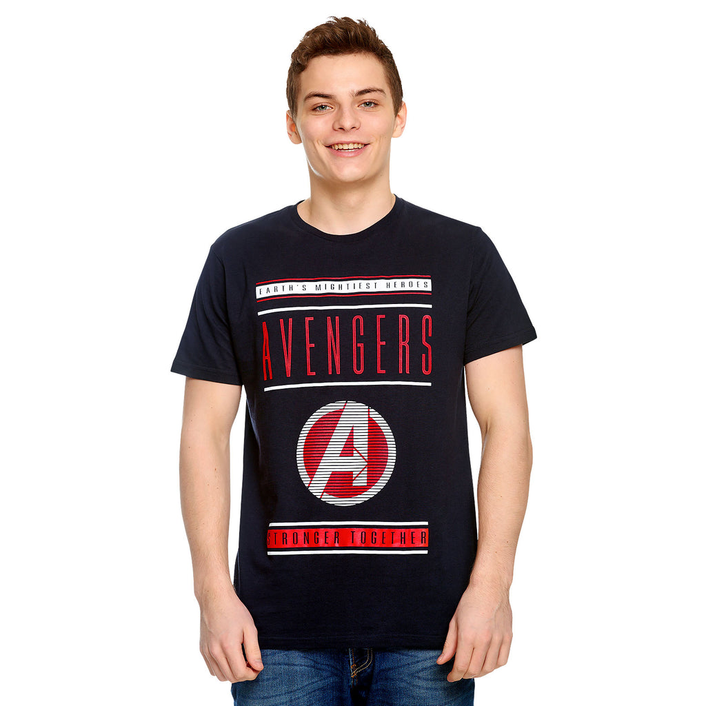 Produktbild Avengers - Stronger Together T-Shirt blau