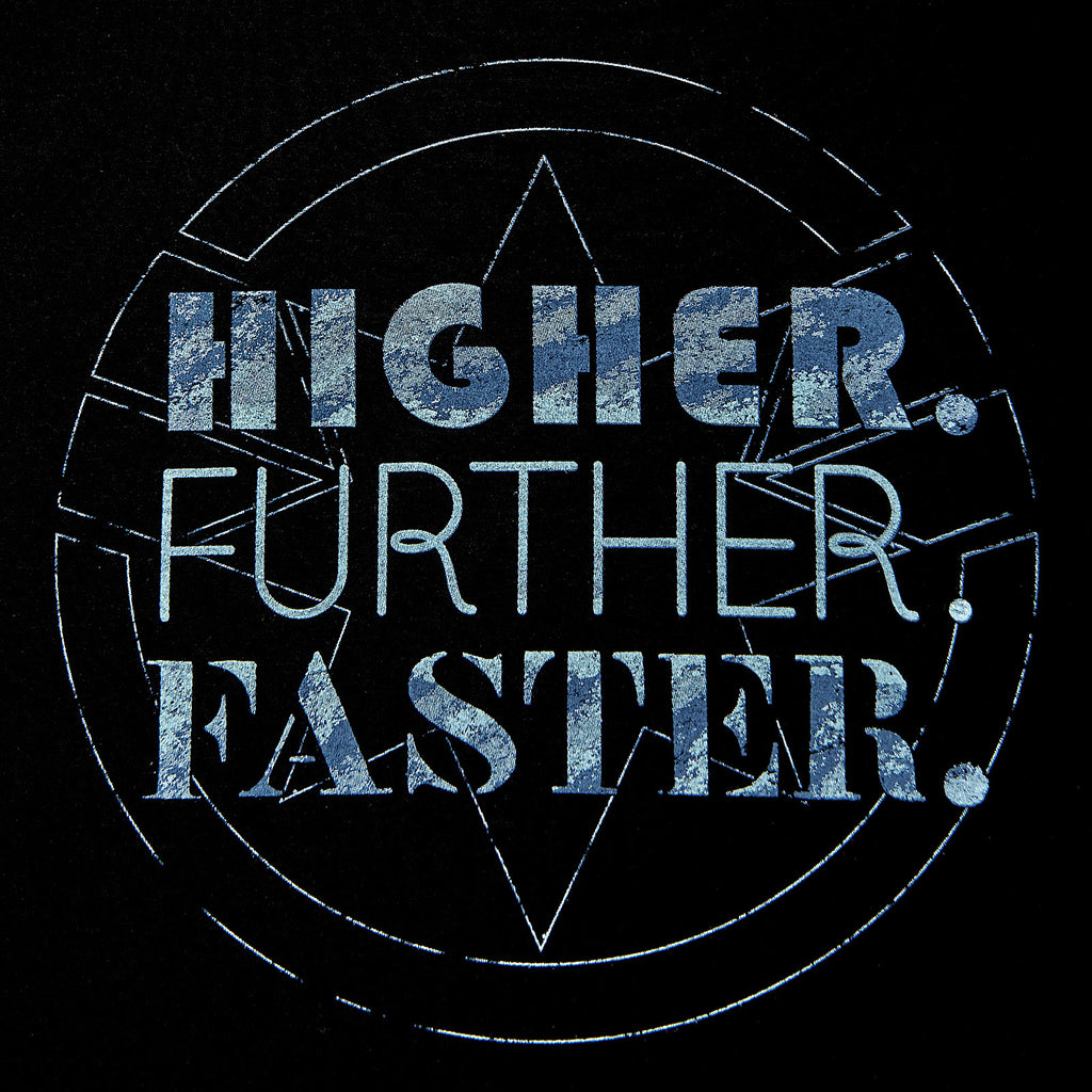 Image produit Captain Marvel - Higher Further Faster T-shirt noir