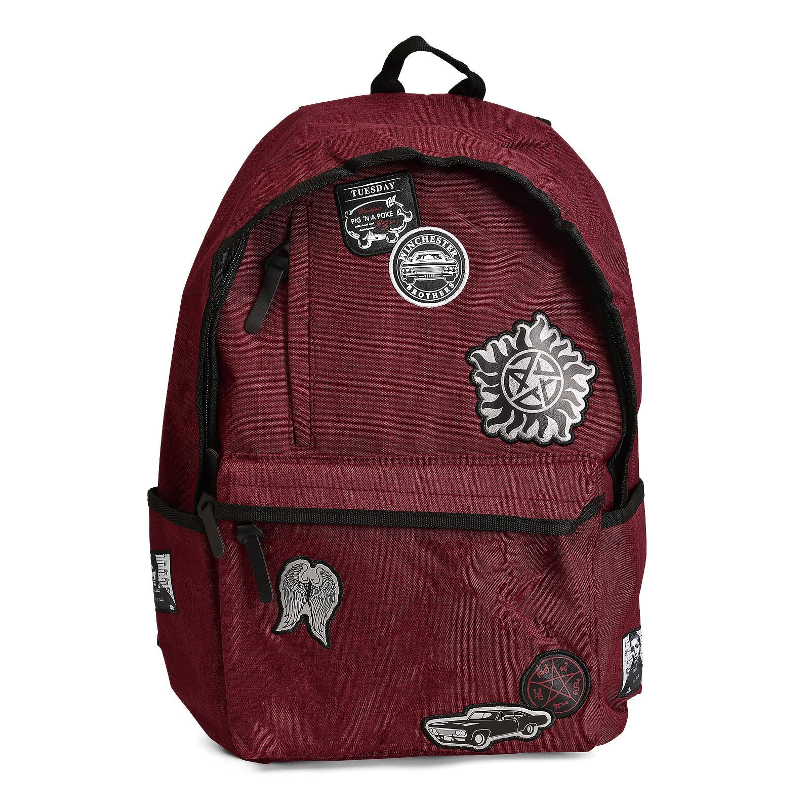 Produktbild Supernatural - Symbols Rucksack rot