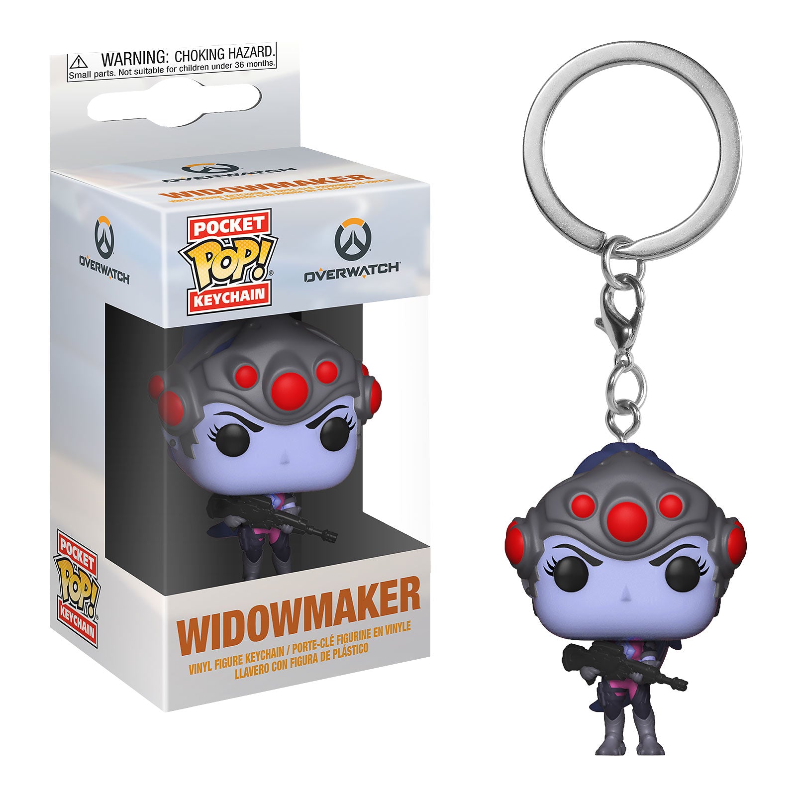 Produktbild Overwatch - Widowmaker Funko Pop Schlüsselanhänger
