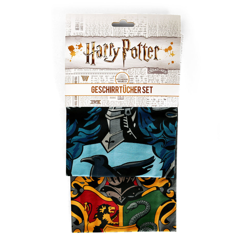Image produit Harry Potter - Set de torchons Ravenclaw & Hogwarts