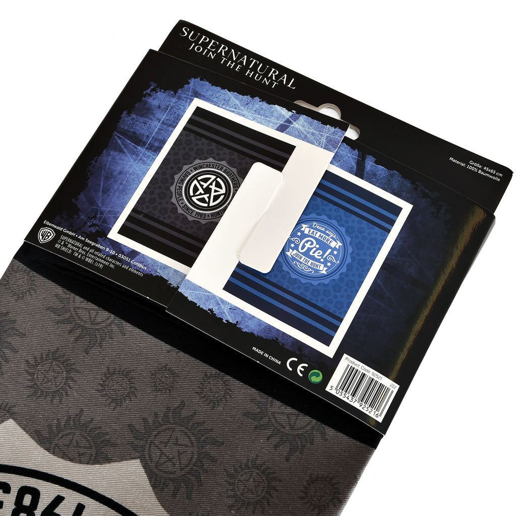 Produktbild Supernatural - Winchester Hunt Geschirrtücher Set