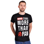 Produktbild Marvel - More Than a Fan T-Shirt schwarz