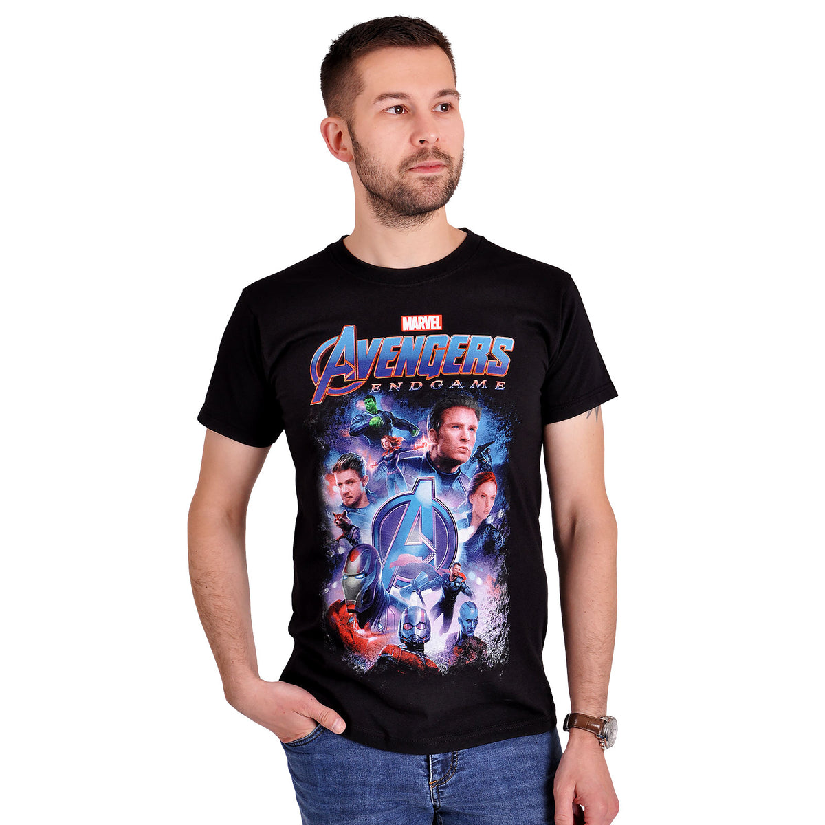 Produktbild Avengers - Endgame Collage T-Shirt schwarz