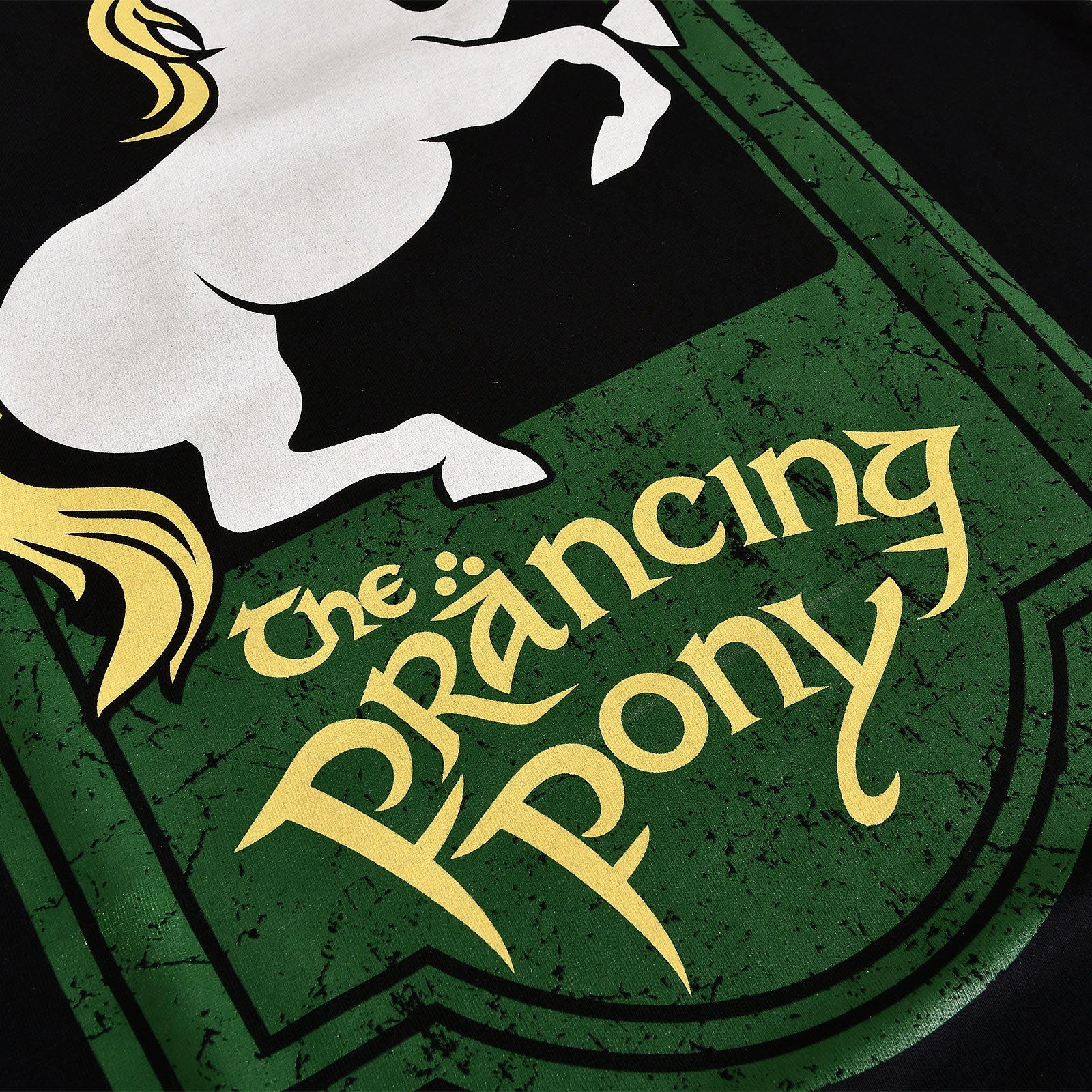 Image produit Seigneur des Anneaux - T-shirt noir avec logo du Poney Fringant