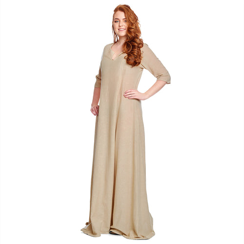 Image produit Sous-robe médiévale Silja beige