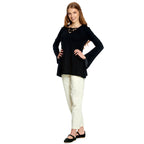 Immagine del prodotto Blusa medievale Lea con cappuccio nero