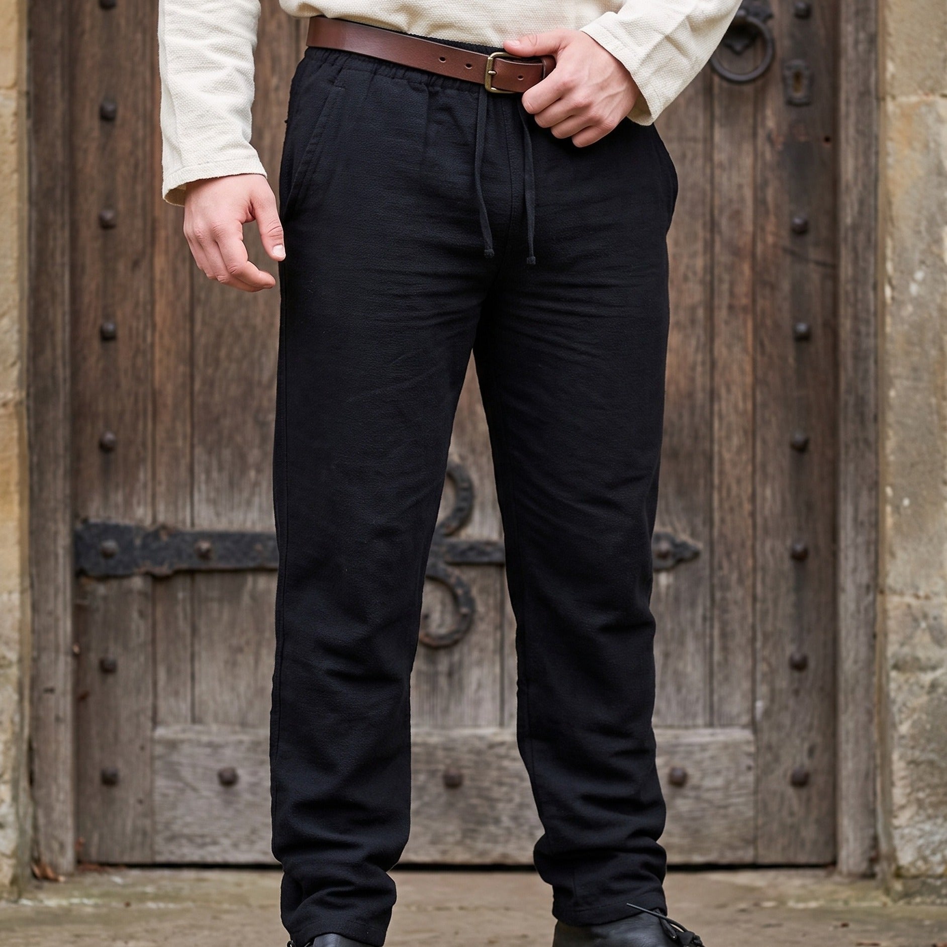 Image produit Pantalon médiéval Jören noir