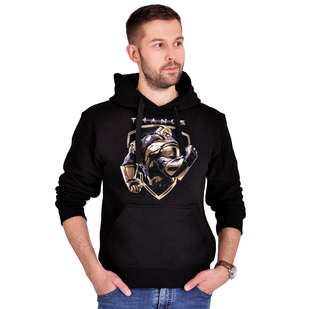Produktbild Avengers - Thanos Crest Hoodie schwarz