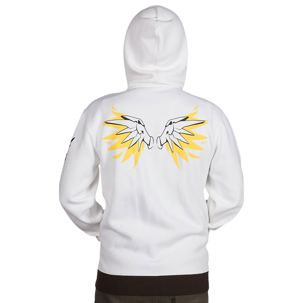 Image produit Overwatch - Mercy Ultimate Sweat à capuche blanc