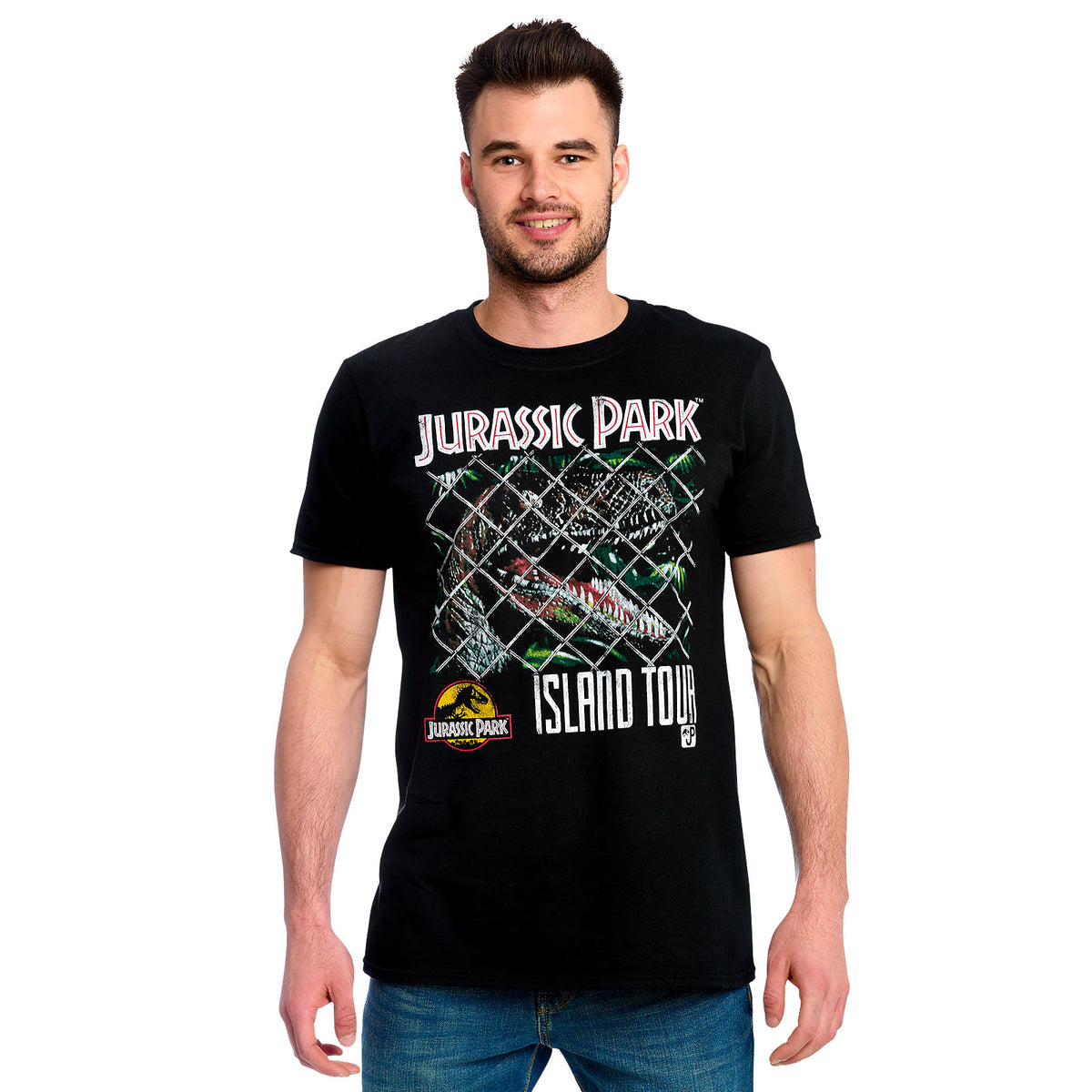 Produktbild Jurassic Park - Island Tour T-Shirt schwarz
