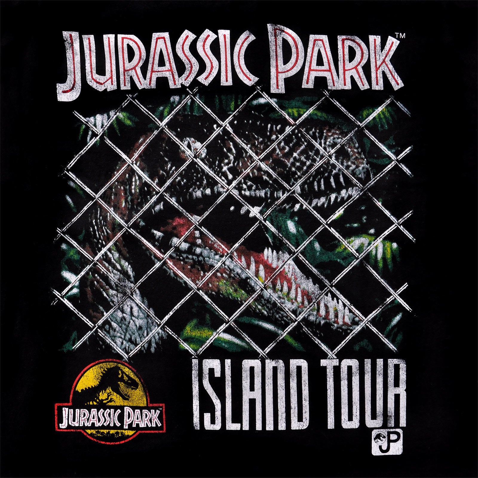 Produktbild Jurassic Park - Island Tour T-Shirt schwarz