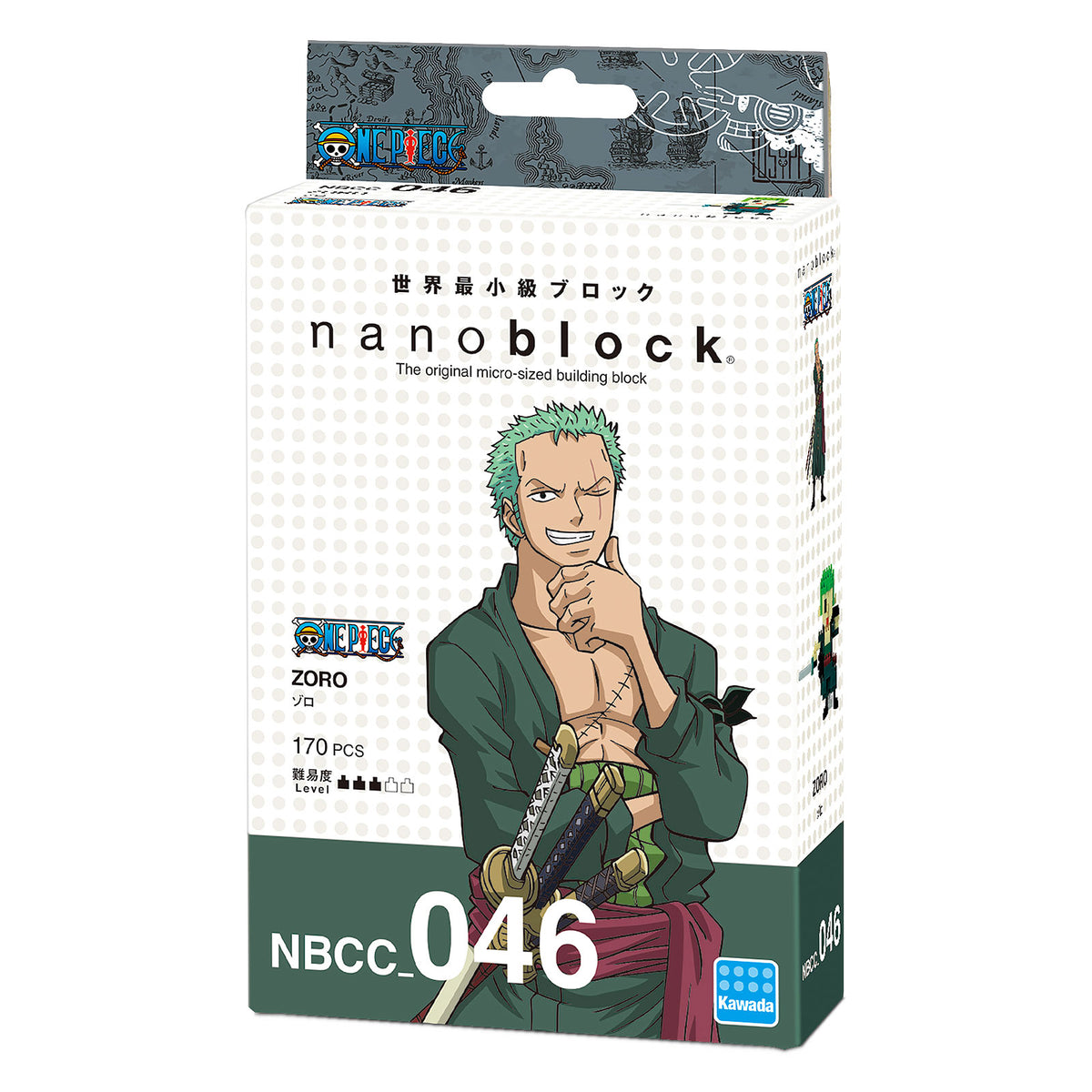 Image produit One Piece - Zoro nanoblock Mini Figurine en Briques