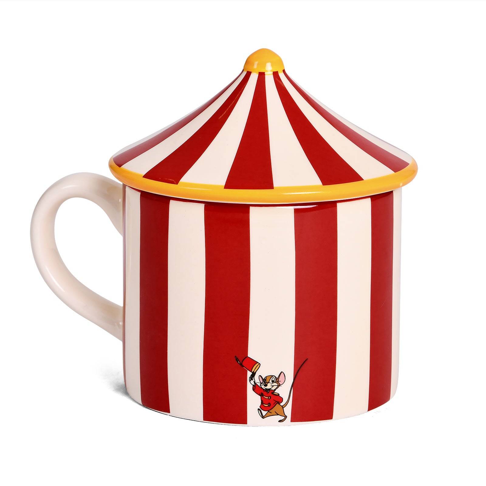 Produktbild Dumbo - Zirkuszelt 3D Tasse mit Deckel