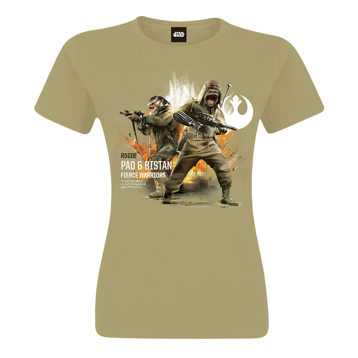 Produktbild Star Wars - Pao & Bistan T-Shirt beige