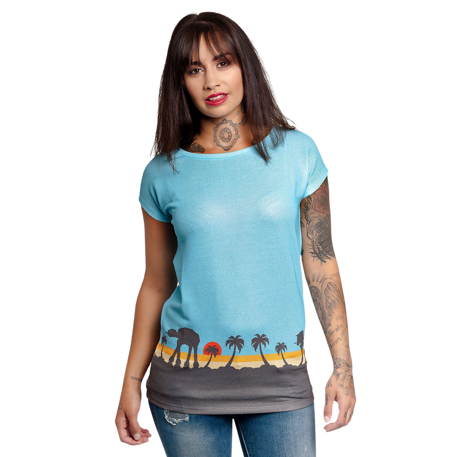 Immagine del prodotto Star Wars - T-shirt Scarif da donna blu