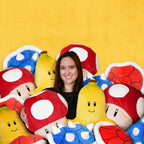 Produktbild Super Mario - Banane Plüsch Figur XL