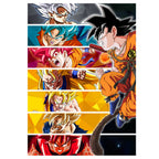 Immagine del prodotto Poster in metallo Goku per fan di Dragon Ball