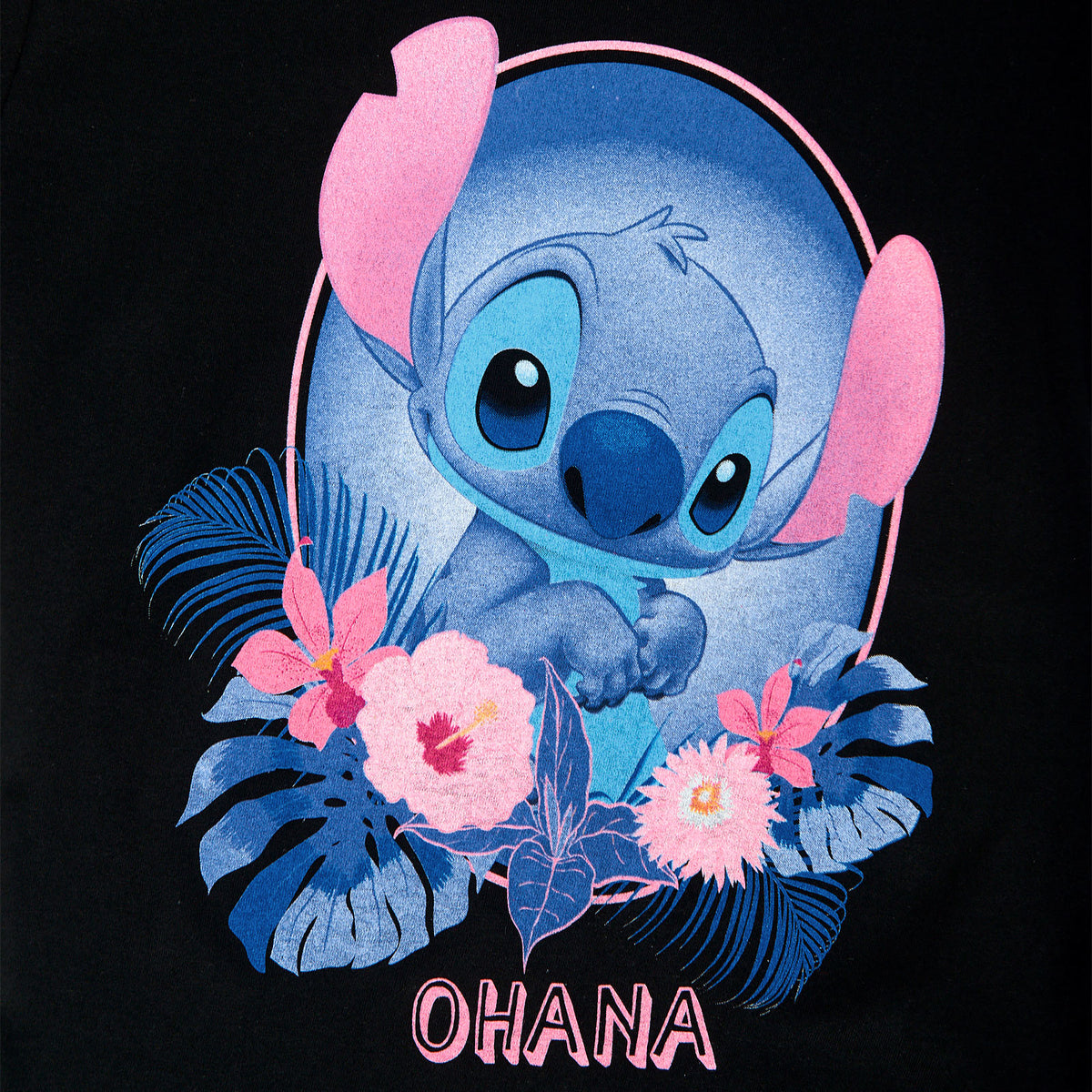 Immagine del prodotto Lilo & Stitch - Maglietta Ohana da donna nera
