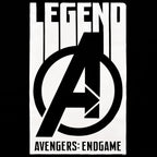 Produktbild Avengers - Legend T-Shirt schwarz