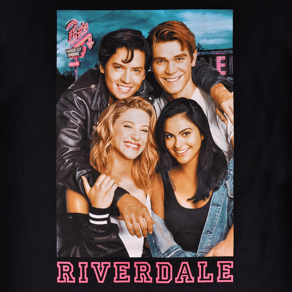 Image produit Riverdale - Bughead & Varchie T-Shirt noir