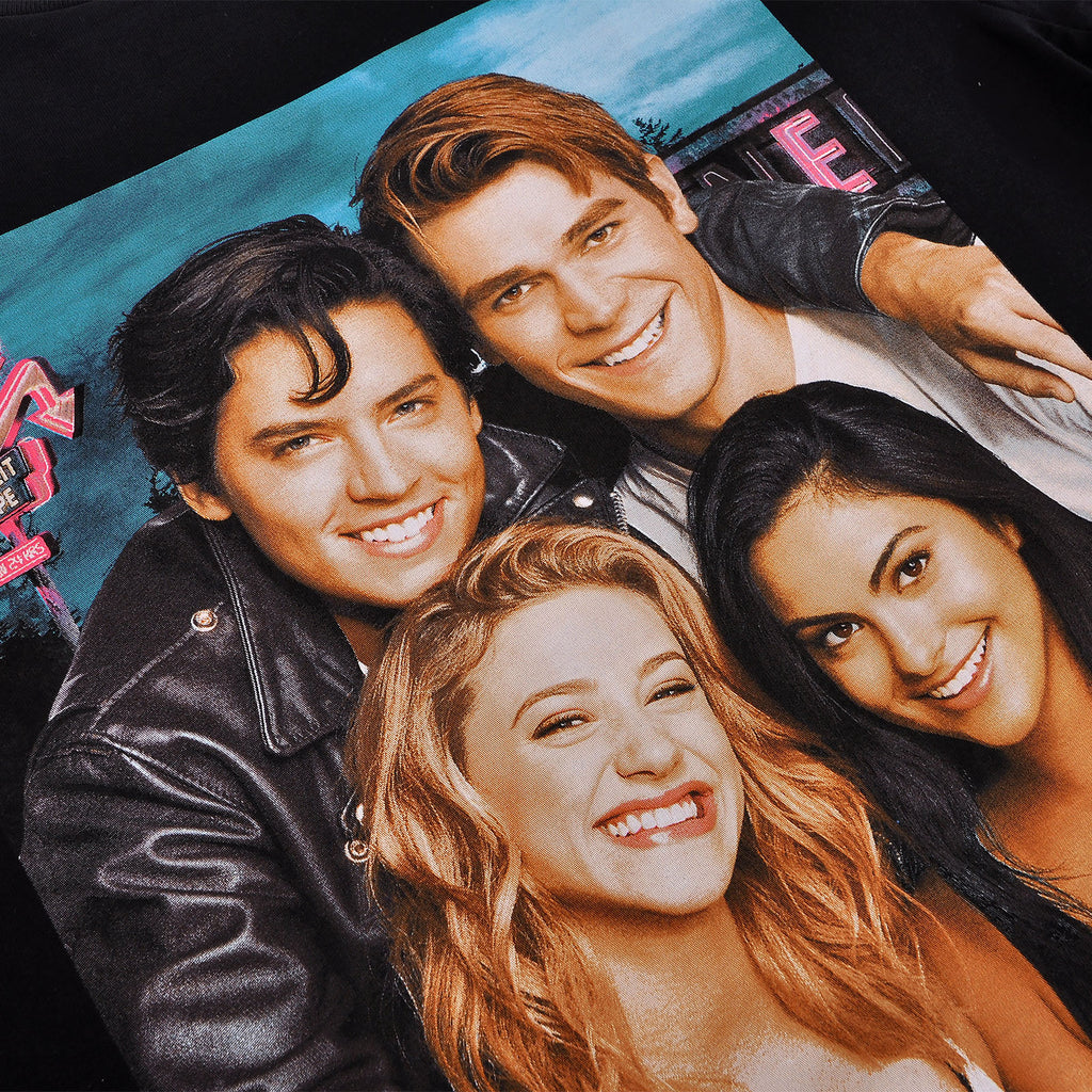 Image produit Riverdale - Bughead & Varchie T-Shirt noir