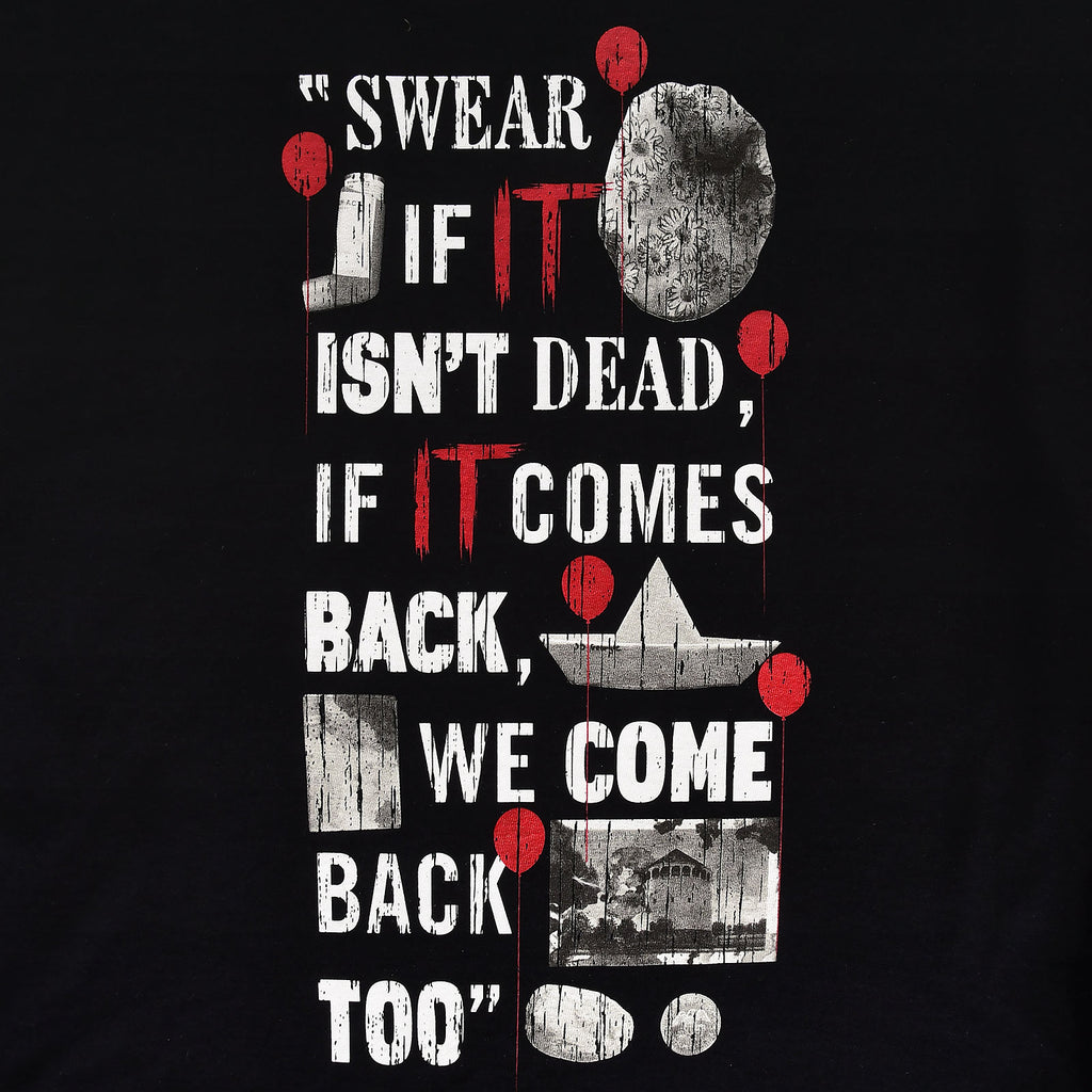 Immagine del prodotto Stephen King's IT - T-shirt nera del giuramento di sangue