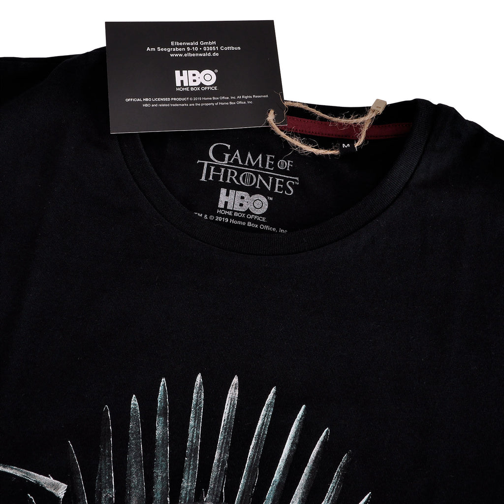 Immagine del prodotto Game of Thrones - T-shirt nera Daenerys For The Throne