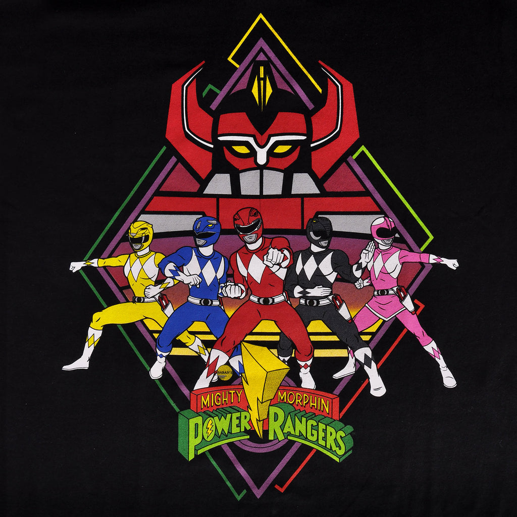 Image produit Power Rangers - T-shirt d'équipe noir