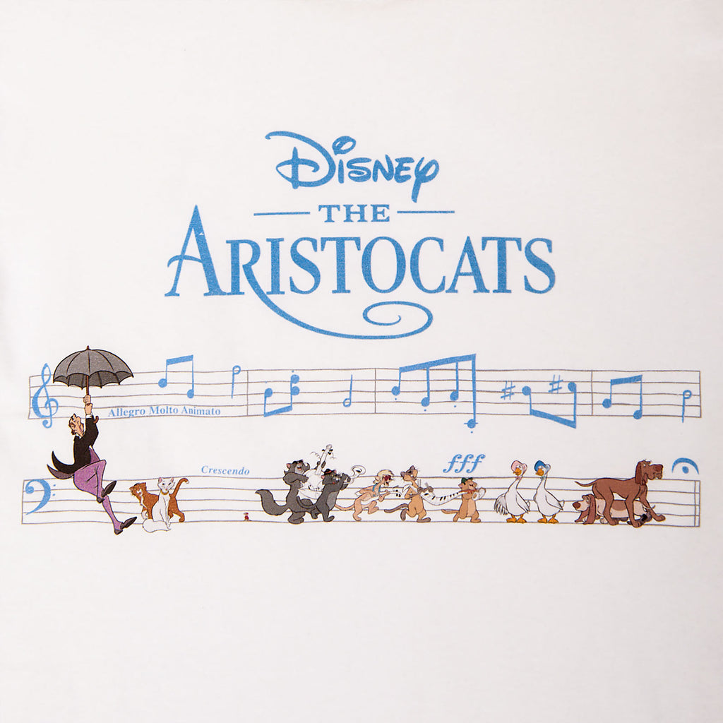 Produktbild Aristocats - Music T-Shirt Damen weiß