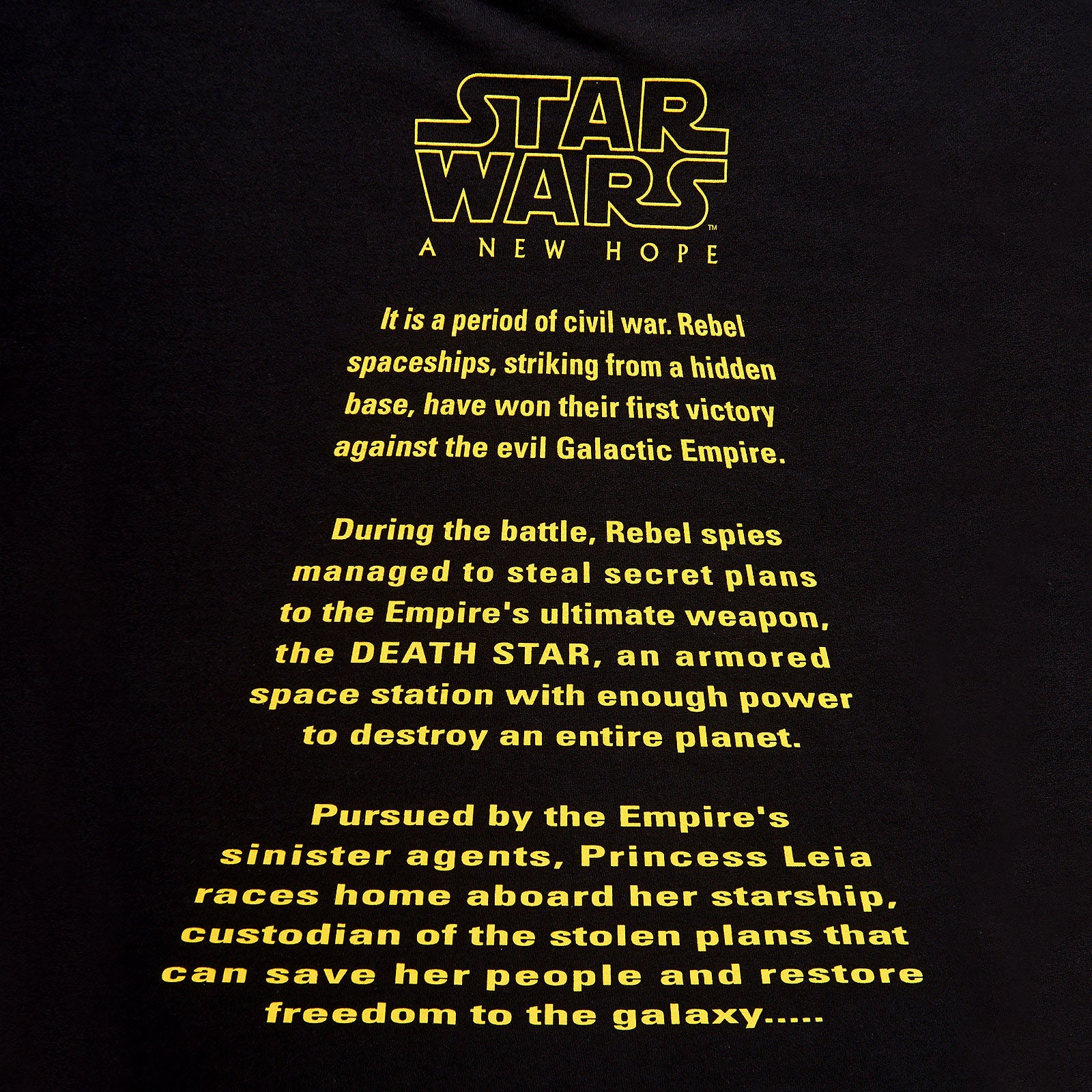 Immagine del prodotto Star Wars - A New Hope Classic T-shirt nera